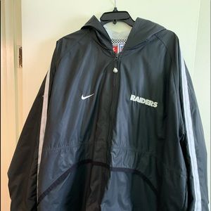 2X NFL Proline Authentic Raider Rain Jacket